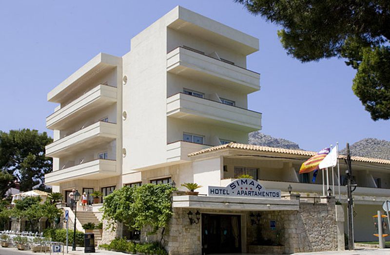Hotel Globales Simar Cala de Sant Vicenc Exterior foto